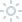 Sun icon