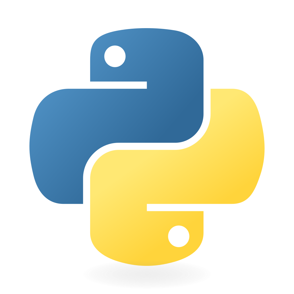 Python logo Python logo