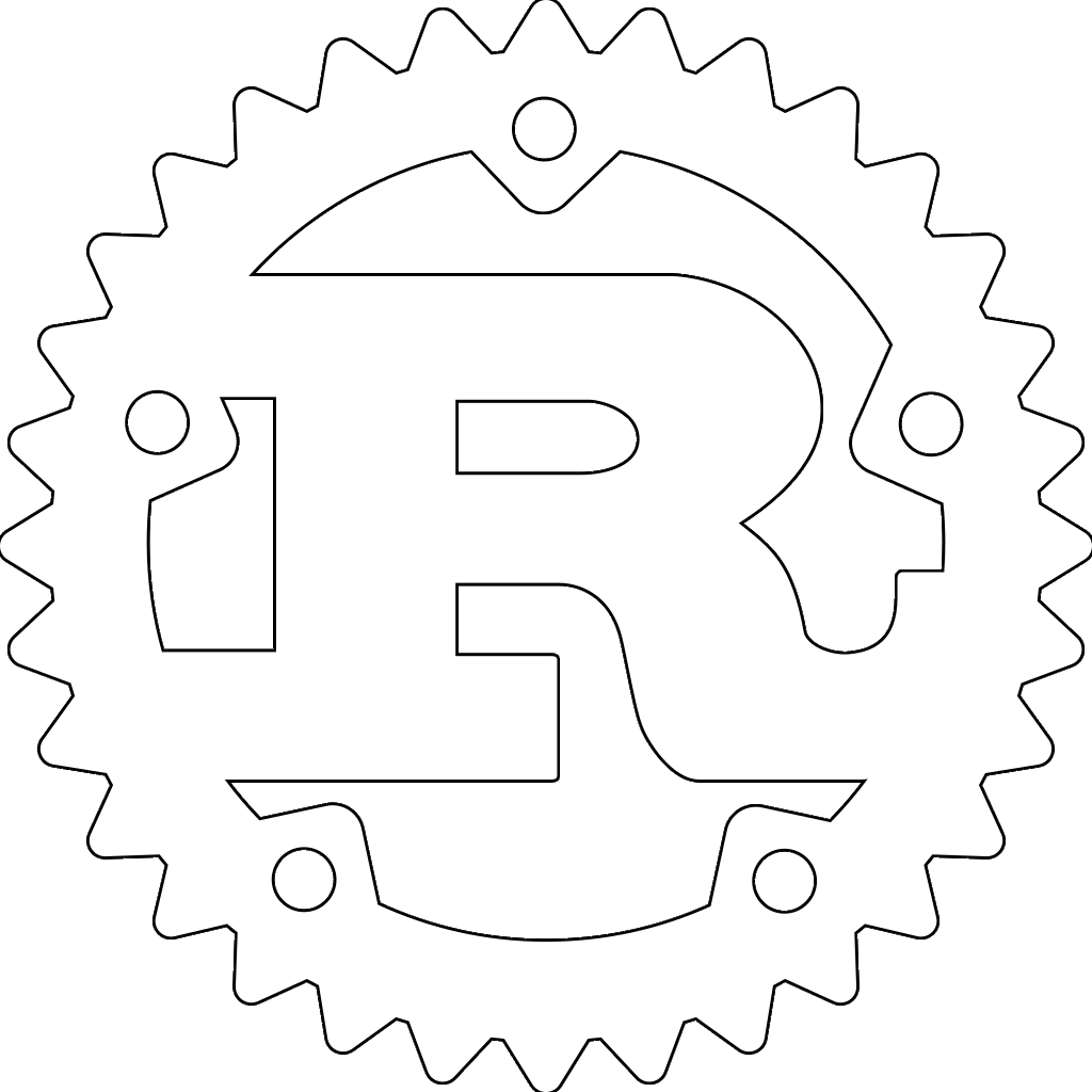 Rust logo Rust logo